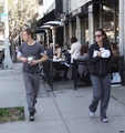 Paul and Torrey spending a casual Valentines Day on 14th,February,2011 in LA - paul-wesley photo