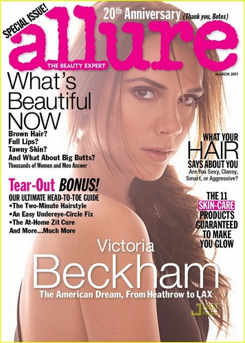  Victoria Beckham Covers 'Allure' March 2011