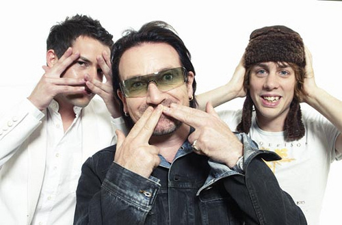 Brandon, Bono, and Johnny