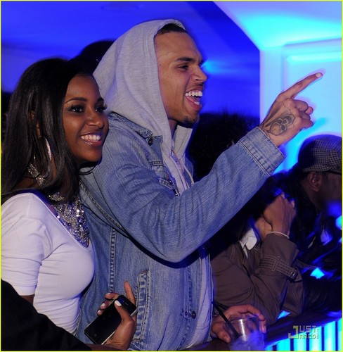  Chris Brown & Tony Parker: NBA All-Star Party!