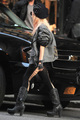 GaGa leaving Manhattan recording studio - lady-gaga photo