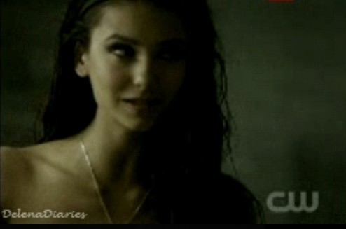 Katherine in Damon's shower