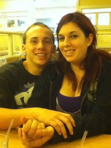 My son and his fiance <3