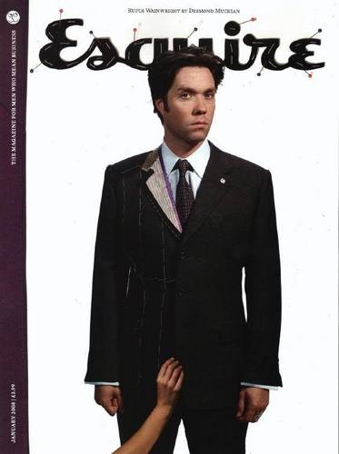Rufus Wainwright Esquire Cover [Jan 2008]
