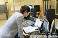  Leeteuk&Eunhyuk at Kiss the radio - super-junior photo