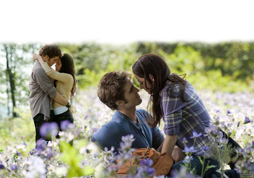  Edward and Bella in the meadow