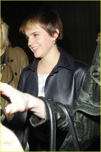  Emma Watson leaves Bungalow 8 night club
