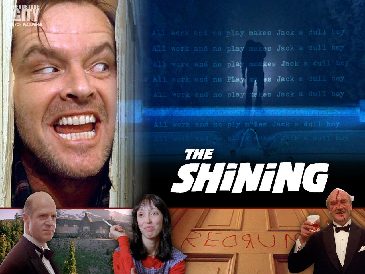 nakakasindak na pelikula Wallpaper: The Shining.