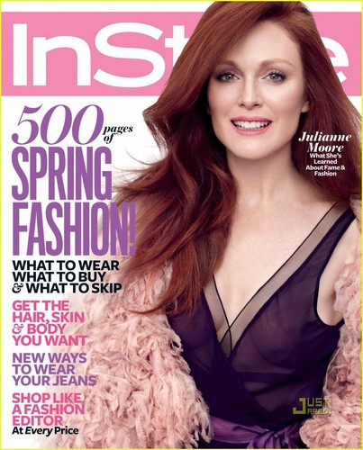  Julianne covers March issue of InStyle