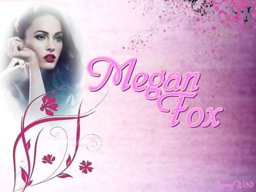  Megan лиса, фокс - розовый