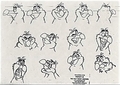 Walt Disney Sketches - Scuttle - walt-disney-characters photo