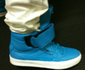 Sizzling Hot Zayn (Puma Shoes) Don't Step On Zayn's Blue Suede Shoes Lol 100% Real :) x - zayn-malik photo