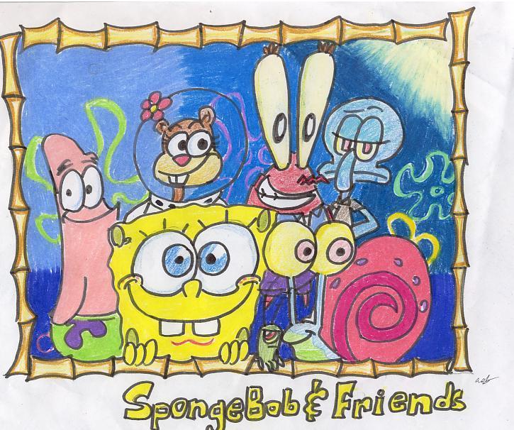 spongebob squarepants wallpapers. SpongeBob And Friends Fan Art