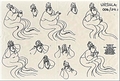 Walt Disney Sketches - Ursula - walt-disney-characters photo