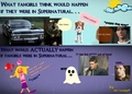 What would happen if fangirls were in SPN - supernatural fan art