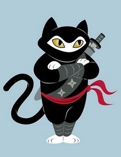  ネコ are ninja like me!!