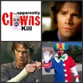 clowns kill - supernatural fan art