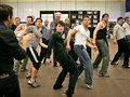 how to succeed- rehearsal - daniel-radcliffe photo