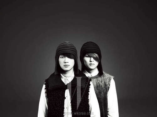 [Official Photo] Onew and Minho for W Magazine January 2011 Issue