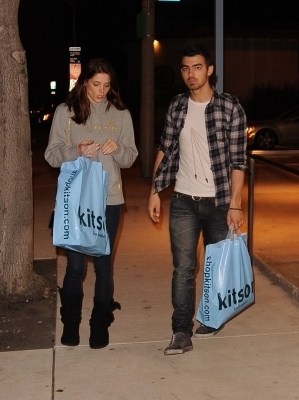 Ashley Greene and Joe Jonas shopping in L.A 