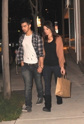 Ashley Greene and Joe Jonas shopping in L.A