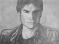 Damon - the-vampire-diaries fan art