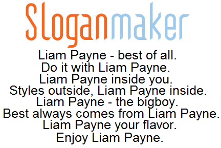 Goregous Liam (Slogan Maker) I Can't Help Falling In Love Wiv Liam 100% Real :) x
