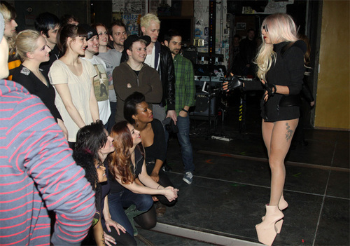  Lady Gaga Visits Broadway’s ‘American Idiot’