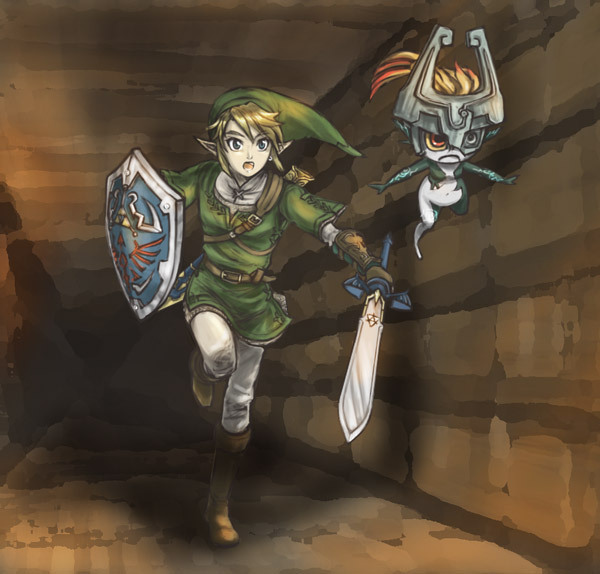 Link and Midna - The Legend of Zelda Characters Fan Art (19669700) - Fanpop