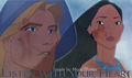 Pocahontas & John Smith - disney-princess fan art