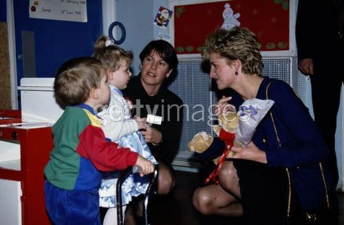  Princess Diana visiting Westlawn