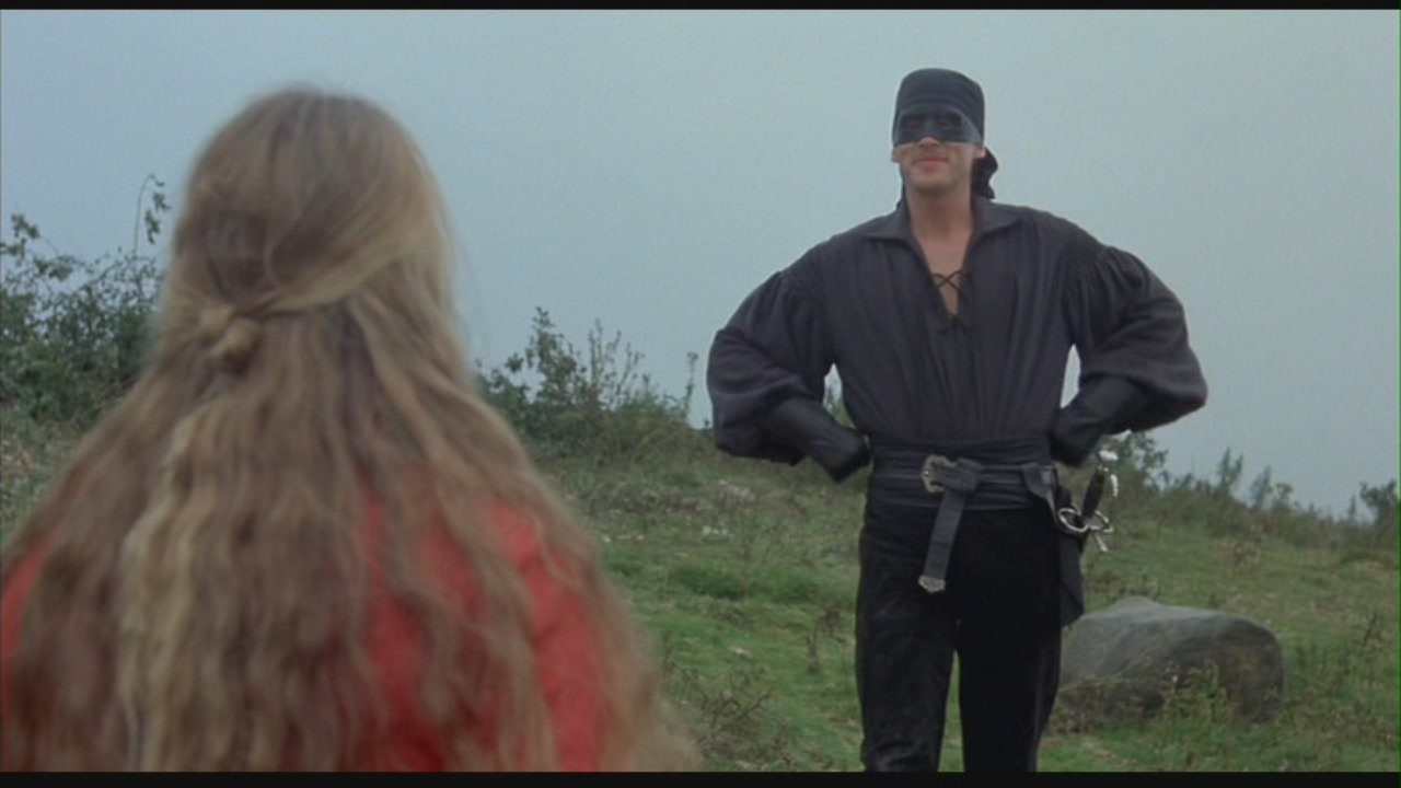 Image of Westley & Buttercup in "The Princess Bride"...