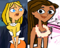 courtney and lindsay color swap - total-drama-island photo