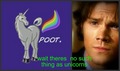 wiat theres no such thing as Unicorns - supernatural fan art