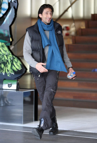  A. Brody out and about in Beverly Hills