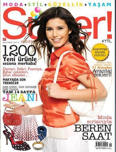  Beren Saat Magazine Cover