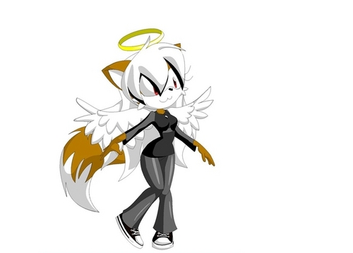 Fly-C the angel fox (Eclispe and Rukia's daugther)