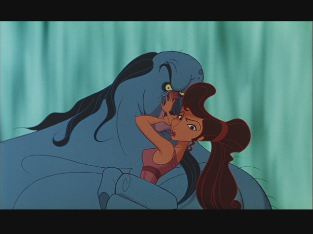 Disney Couples Image: Hercules and Megara (Meg) in "Hercules" .