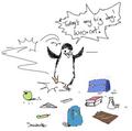 Kowalski's Ready for School! - penguins-of-madagascar fan art