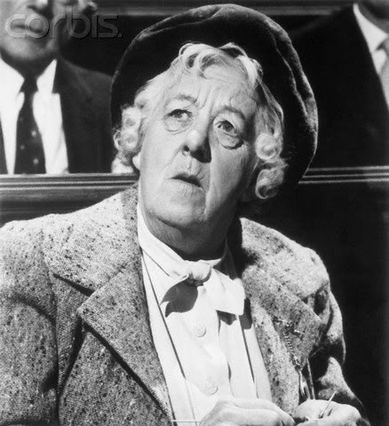  Margaret Rutherford as Miss Marple in The Great Mystery "MURDER MOST FOUL"
