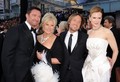 Nicole at the Oscars with Keith, Hugh and Deb! - nicole-kidman photo
