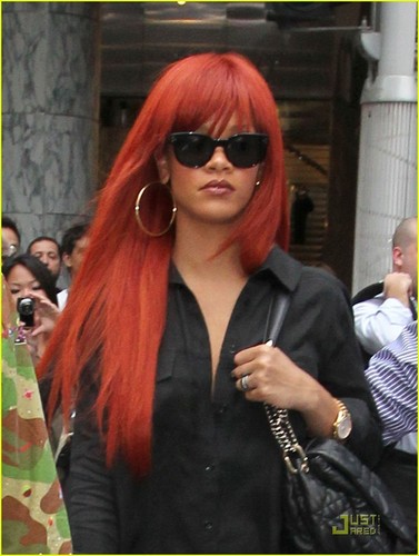 Rihanna out in Sydney