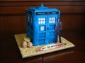 TARDIS cake  - doctor-who photo