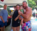 Triple H with his family  - wwe photo