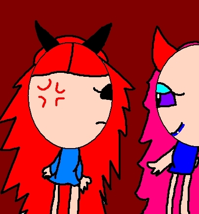 booster demon eilly and drama queen ruby XD