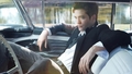 clear image of rob in the car (vanity fair shoot) - robert-pattinson photo