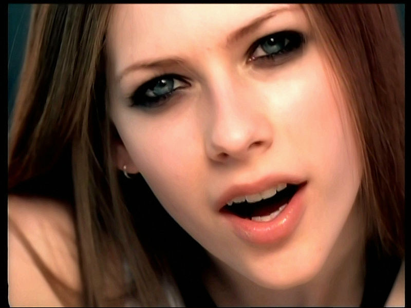 Avril Lavigne'Complicated' MV screencaps HQ 