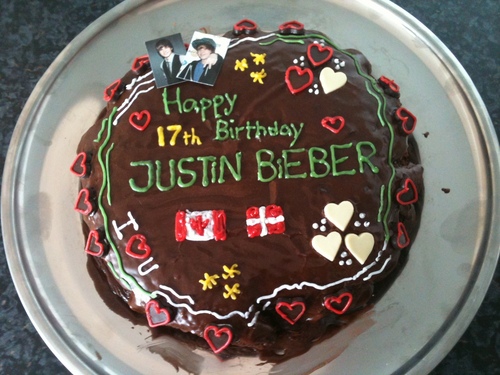  Justin Bieber Birthday Cake!!
