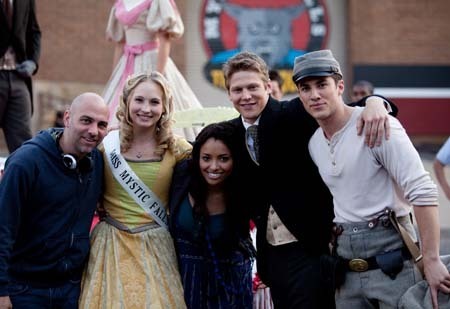  Kat, Michael, Zach, Candice and director