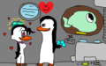 Kowalski's jealous side. -fan fiction cover!- - penguins-of-madagascar fan art